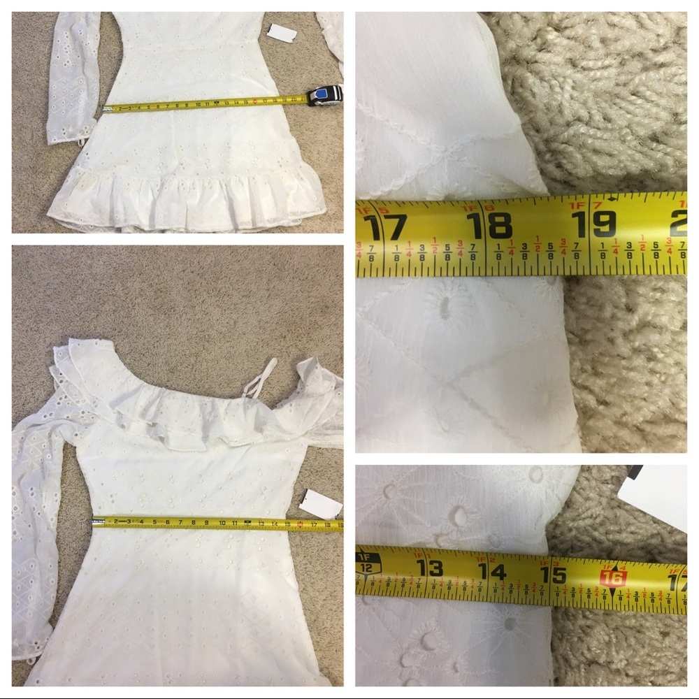 NWT! ASTR WHITNEY RUFFLE DRESS - Picture 7 of 12